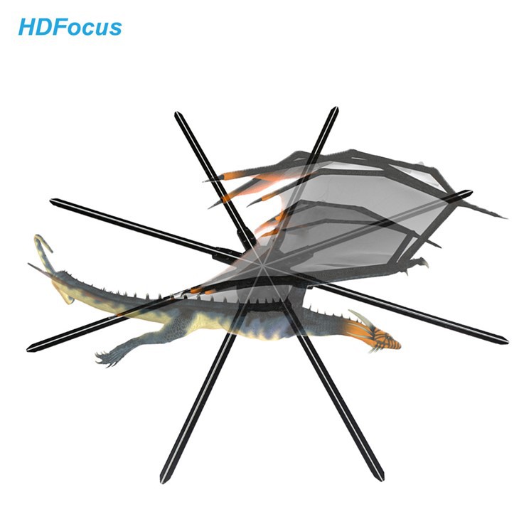 Outdoor 3d Hologram Fan 180cm In Events