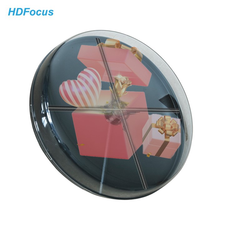 Portable 3D Hologram Backpack Fan For Trade Shows