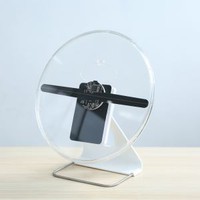 Rechargeable Table Holographic Air Fan