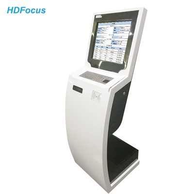 Self Service Kiosk With 19 Inch Touch Screen And Thermal Printer