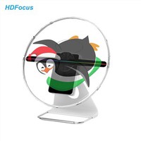 Small Desk 3D Holographic Fan