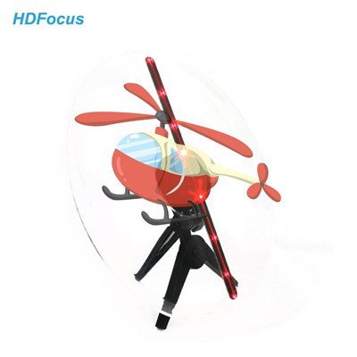 Spinning Light 25cm 3d Hologram Fan Christmas