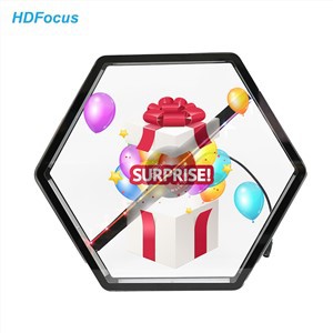 Table Display 32cm Small Size 3d Hologram Led Advertising Fan