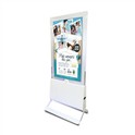 Ultra Slim Double Sided Floor Display