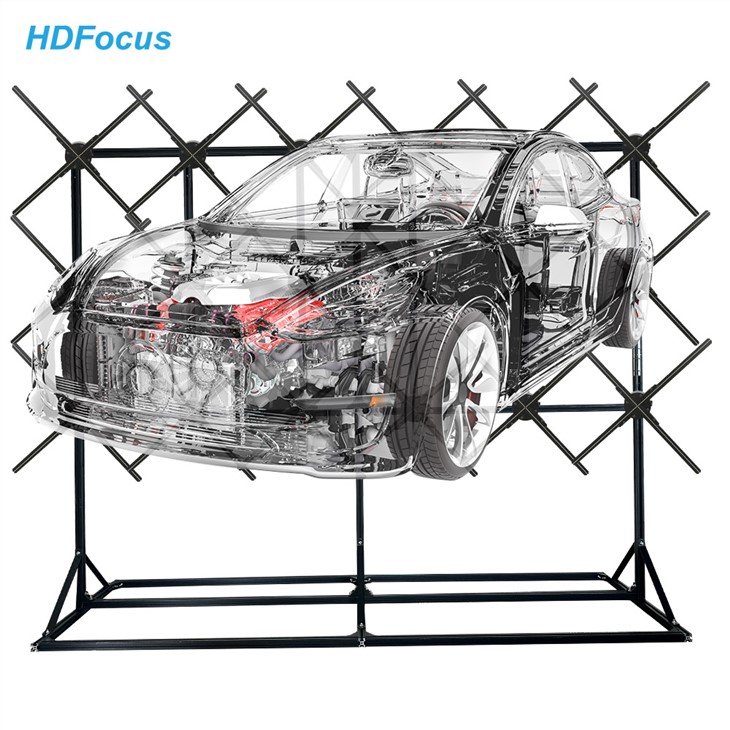 3D Hologram Fan Video Wall Display Trade Show