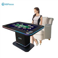 Wireless Touch Screen Kiosk Coffee Game Table Stand