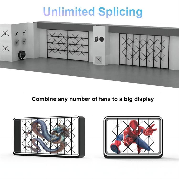 Hologram Splicing Solution