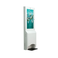 Interactive Digital Display Signage Hand Sanitizer