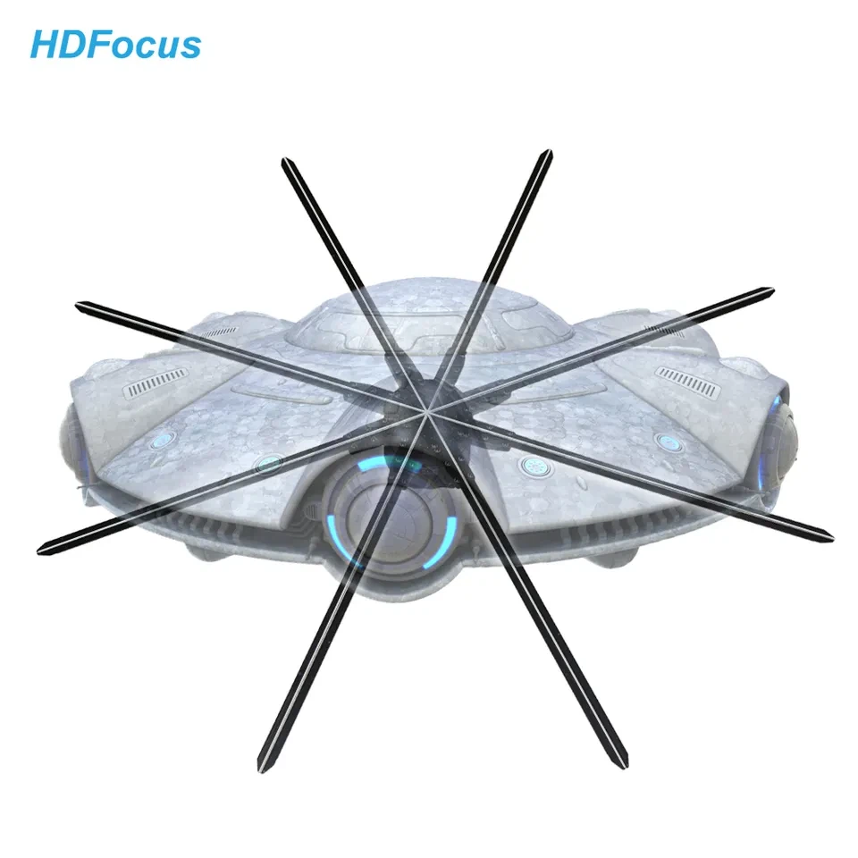 Outdoor Indoor 150cm 3D Hologram Fan Projector